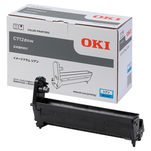 OKI イメージドラム シアン DR-C4CC 1個
