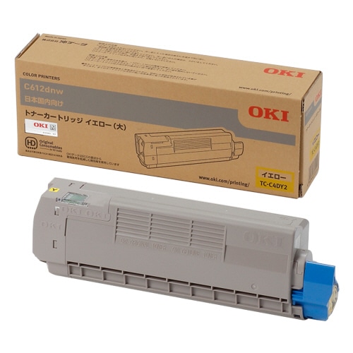 OKI 大容量トナーカートリッジ イエロー TC-C4DY2 1個