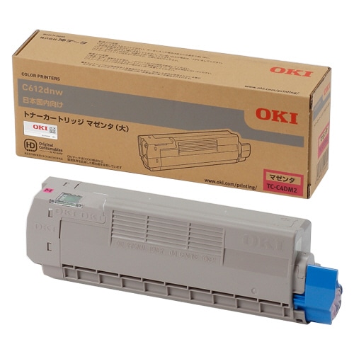 OKI 大容量トナーカートリッジ マゼンタ TC-C4DM2 1個