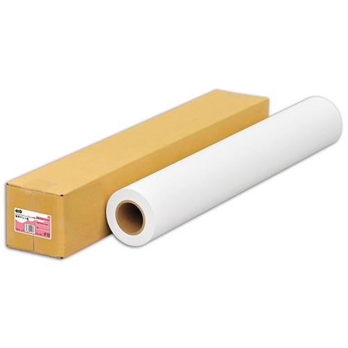 TANOSEE インクジェット用薄手マット紙 24インチロール 610mm×50m 1本