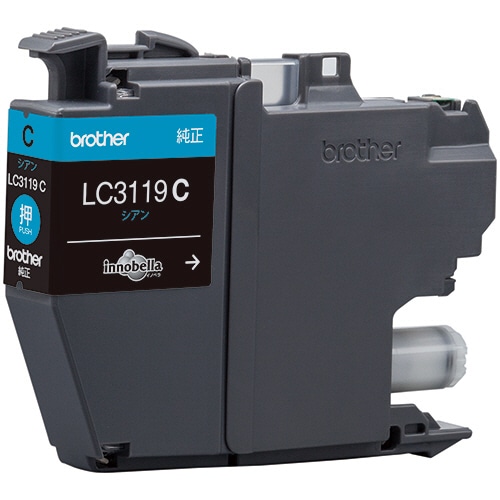 ブラザー インクカートリッジ シアン 大容量 LC3119C 1個
