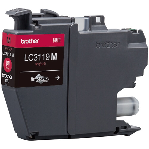 ブラザー インクカートリッジ マゼンタ 大容量 LC3119M 1個