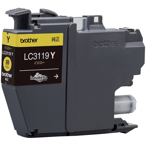 ブラザー インクカートリッジ イエロー 大容量 LC3119Y 1個
