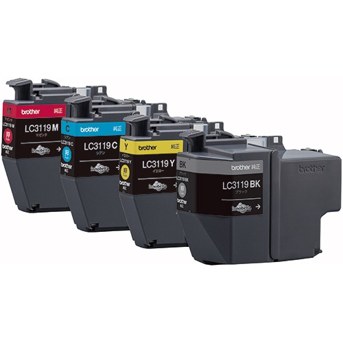 ブラザー インクカートリッジ 4色パック 大容量 LC3119-4PK 1箱(4個:各色1個)