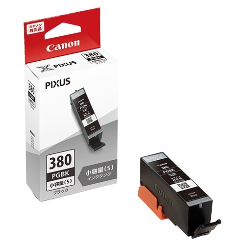 キヤノン インクタンク BCI-380sPGBK ブラック(小容量) 2338C001 1個