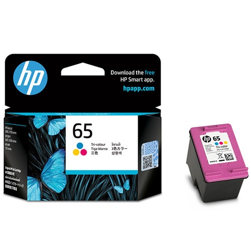 HP HP65 インクカートリッジ 3色カラー N9K01AA 1個