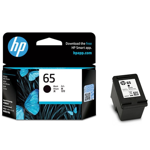 HP HP65 インクカートリッジ 黒 N9K02AA 1個