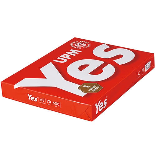 UPM Yes Red 70g A3 YR70-A3 1冊(500枚)