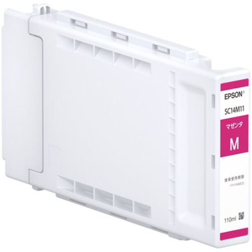 エプソン インクカートリッジ マゼンタ 110mL SC14M11 1個