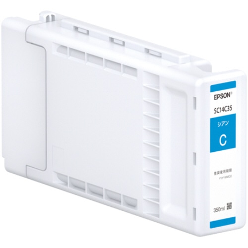 エプソン インクカートリッジ シアン 350mL SC14C35 1個