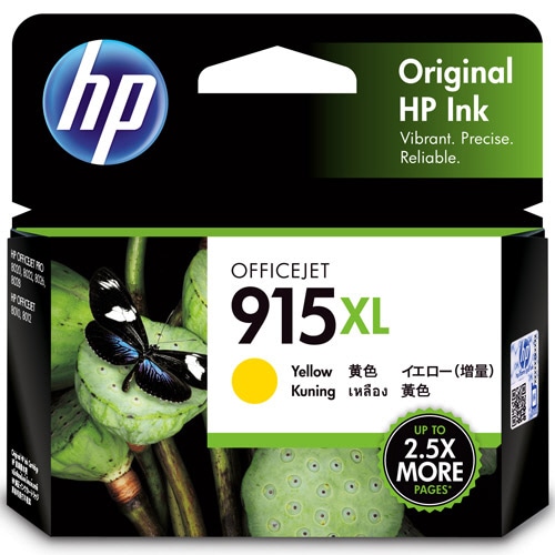 HP HP915XL インクカートリッジ イエロー 3YM21AA 1個