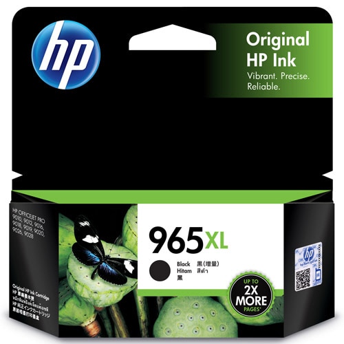 ＨＰ　ＨＰ９６５ＸＬ　インクカートリッジ　黒　３ＪＡ８４ＡＡ　１個