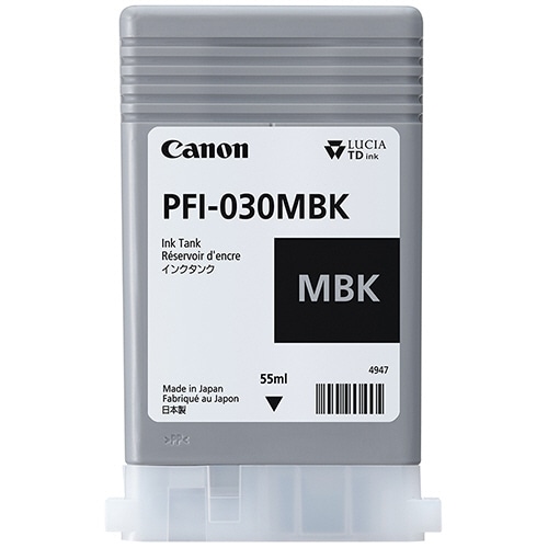 キヤノン インクタンク PFI-030MBK 顔料マットブラック 55mL 3488C001 1個