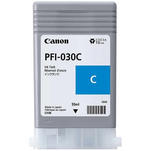 キヤノン インクタンク PFI-030C 顔料シアン 55mL 3490C001 1個
