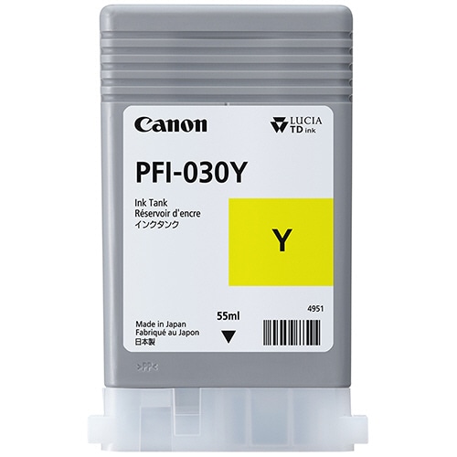 キヤノン インクタンク PFI-030Y 顔料イエロー 55mL 3492C001 1個