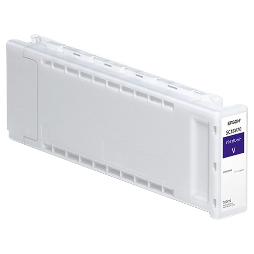エプソン インクカートリッジ バイオレット 700mL SC18V70 1個