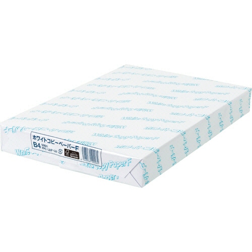 日本紙パルプ商事 ホワイトコピーペーパーF B4 PPCWCPFB4 1冊(500枚)
