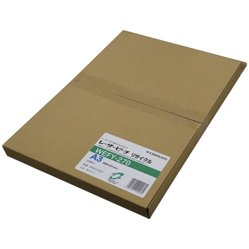 大王製紙 レーザーピーチ リサイクル WEFY-270 A3 1冊(100枚)