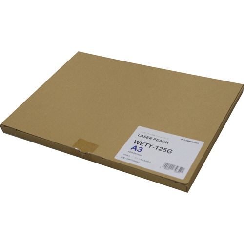 大王製紙 レーザーピーチ グロス WETY-125G A3 1冊(100枚)