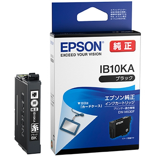 エプソン インクカートリッジ カードケース ブラック IB10KA 1個