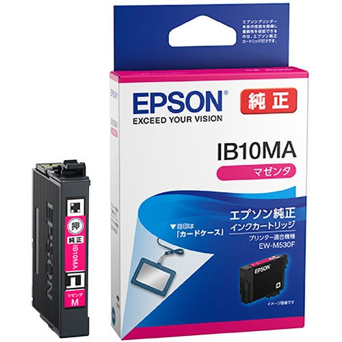 エプソン インクカートリッジ カードケース マゼンタ IB10MA 1個
