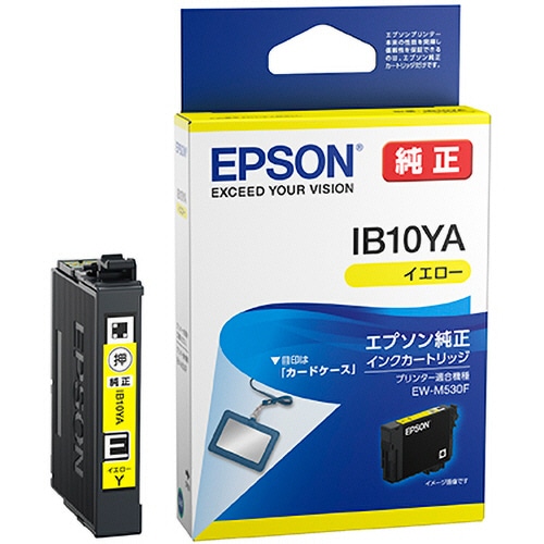 エプソン インクカートリッジ カードケース イエロー IB10YA 1個