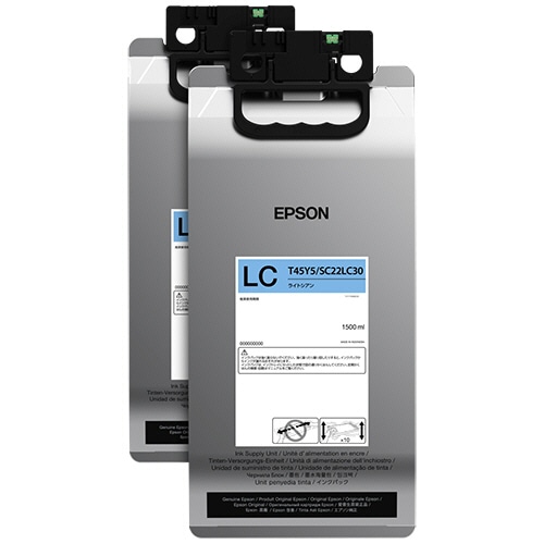 エプソン　インクパック　ライトシアン　１５００ｍｌ　ＳＣ２２ＬＣ３０　１パック（２個）