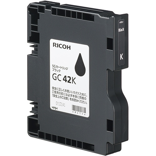 リコー SGカートリッジ GC42K ブラック Mサイズ 515926 1個