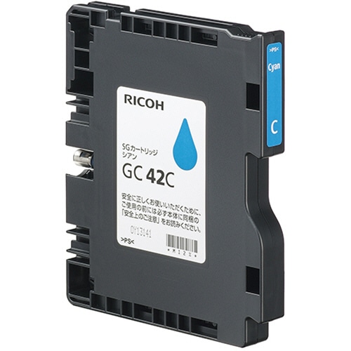 リコー SGカートリッジ GC42C シアン Mサイズ 515923 1個