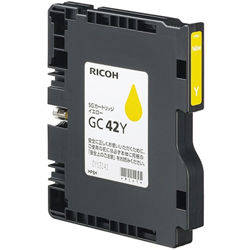リコー SGカートリッジ GC42Y イエロー Mサイズ 515925 1個