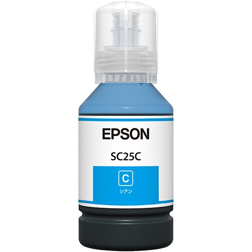 エプソン インクボトル シアン 140mL SC25C 1個