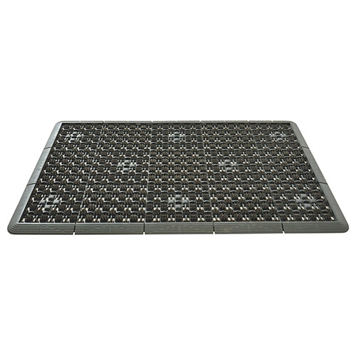 山崎産業 泥っぷマット 450×750mm グレー 473359 1枚