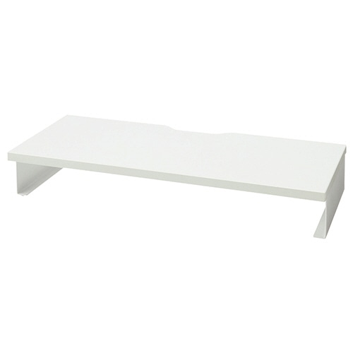 アール・エフ・ヤマカワ スチール脚机上台 幅600mm 天板ホワイト 脚ホワイト GZSLDR-600WH-WL 1台