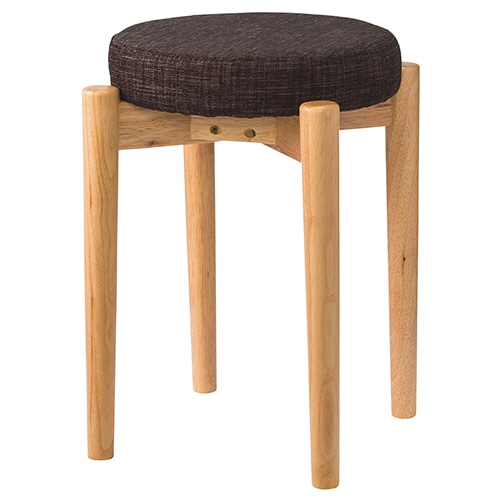 タマリビング スタッキングスツール ホルント ブラウン CF-505-BR 1脚