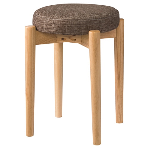 タマリビング スタッキングスツール ホルント ベージュ CF-505-BE 1脚