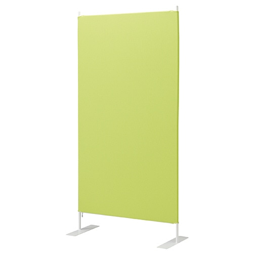 ルガテ スクリーンパーティション 基本タイプ 幅800×奥行350×高さ1600mm グリーン HPF0704-800GR 1枚