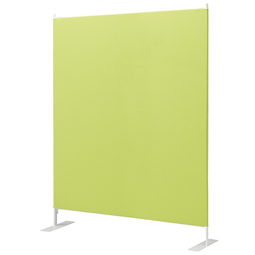 ルガテ スクリーンパーティション 基本タイプ 幅1200×奥行350×高さ1600mm グリーン HPF0704-120GR 1枚