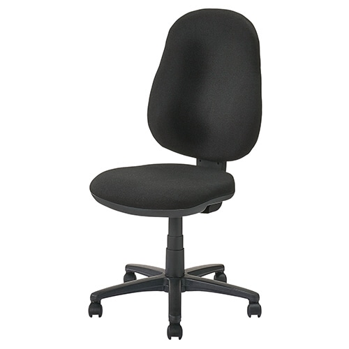 アールエス トーゴー Sierra(シエラ) ファブリックチェア 肘なし ブラック 153722 1脚