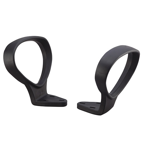 ルガテ オフィスチェア肘セット ブラック HPF0103-BAS 1セット