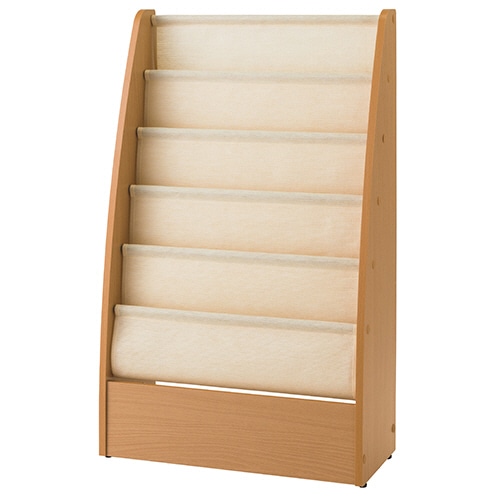 ルガテ ペーパーコードマガジンラック 5段 ホワイト HPF0602-003WH 1台