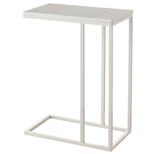 ルガテ サイドテーブル ホワイト HPF0203-004WH 1台