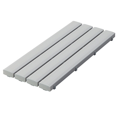 テラモト 抗菌安全スノコ 900×400mm 灰 MR-910-011-6 1台