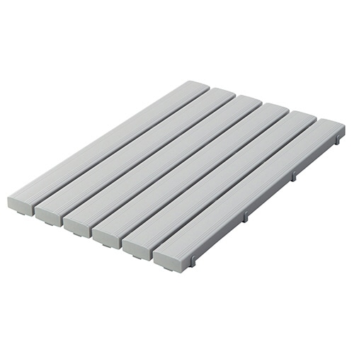 テラモト 抗菌安全スノコ 900×600mm 灰 MR-910-041-6 1台