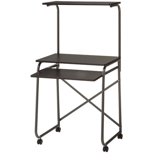 YAMAZEN パソコンデスク ダークブラウン GHP-65HC(MBR/MBR) 1台