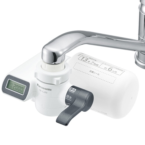 パナソニック 浄水器(蛇口直結方式) メタリックグレー TK-CJ23-H 1台
