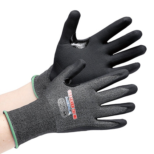 ミドリ安全　耐切創手袋　タッチパネル対応　カットガード　２１０ＭＱ　Ｍ　ＣＵＴ　ＧＵＡＲＤ－２１０ＭＱ－Ｍ　１双