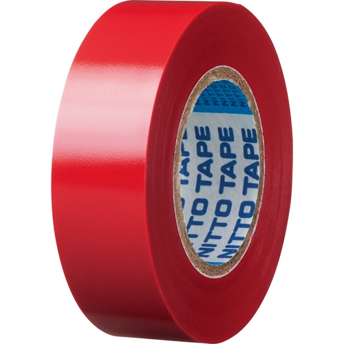 ニトムズ ビニルテープS 19mm×10m 赤 J2591 1パック(5巻)