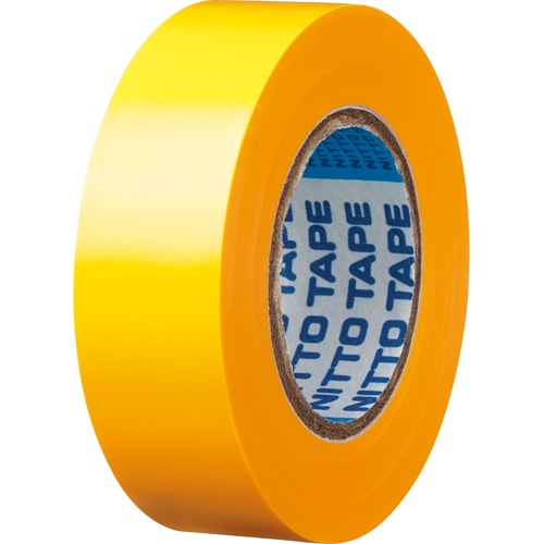ニトムズ ビニルテープS 19mm×10m 黄 J2592 1パック(5巻)