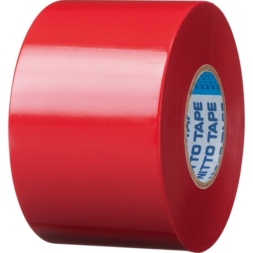 ニトムズ ビニルテープ 幅広S 50mm×20m 赤 J3441 1巻