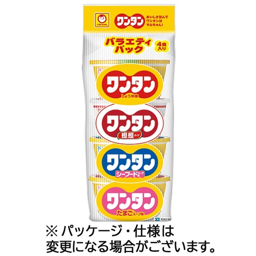 東洋水産　マルちゃん　ワンタン　バラエティパック　１パック（４食）
